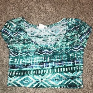 Crop Top Tribal